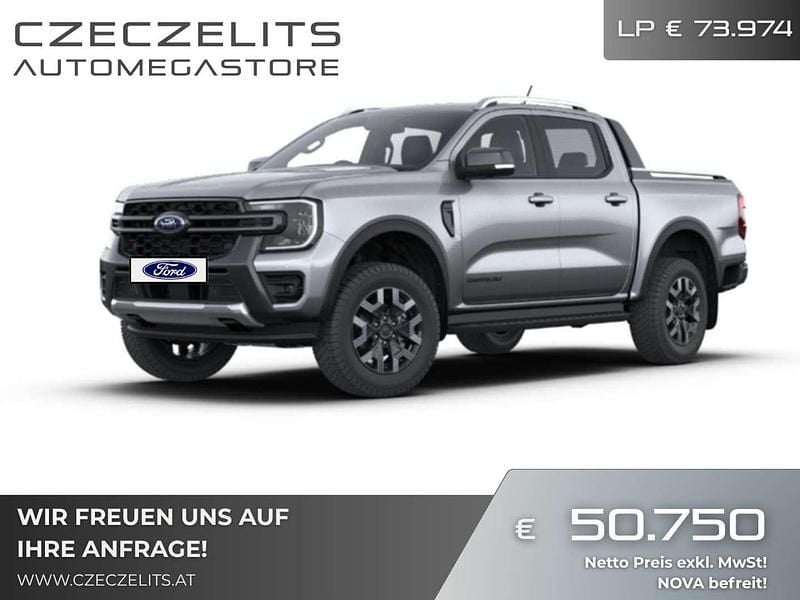 Neu Ford Ranger Wildtrack 188 PS (138 kW) 2025 Silber Abholung