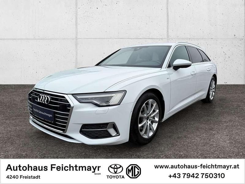 Weiß Gebraucht 2022 Audi A6 Sport SUV | € 36.800 (Fairer Preis) - Bild 1/4