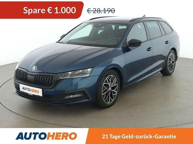 Blau Gebraucht 2021 Skoda Octavia Style Kombi | € 27.190 (Fairer Preis) - Bild 1/3
