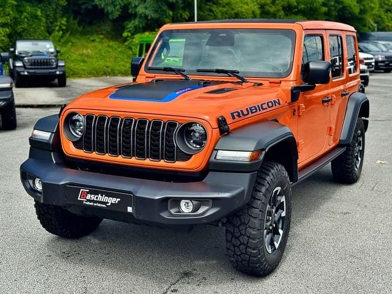 Neu Jeep Wrangler Rubicon 379 PS (278 kW) 2025 Orange SUV