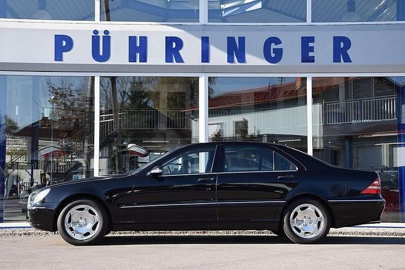Schwarz Gebraucht 2001 Mercedes S600 Limousine | € 12.900 - Bild 1/4