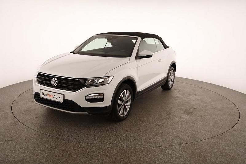 Gebraucht VW T-Roc Cabriolet Style 116 PS (85 kW) 2021 Weiss  normal Cabrio