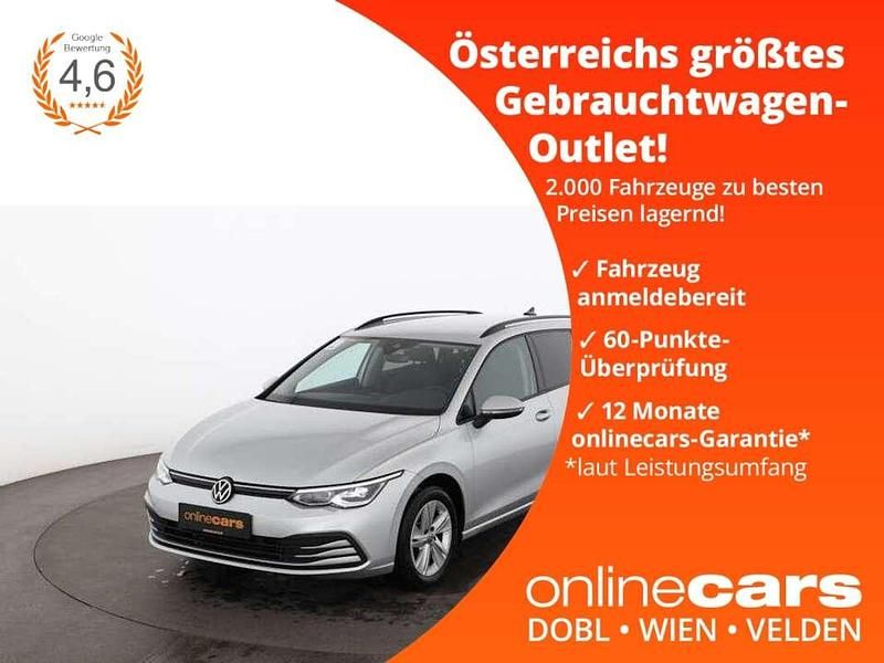 Silber Gebraucht 2022 VW Golf VIII Life Kombi | € 20.990 (Guter Preis) - Bild 1/4