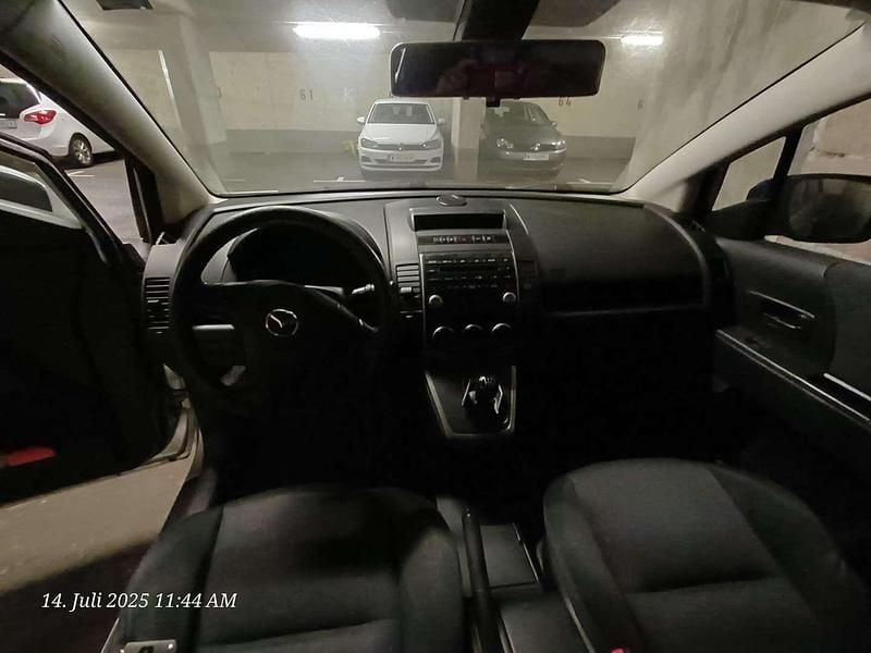 Gebraucht Mazda 5 116 PS (85 kW) 2008 Silber Van / Kleinbus