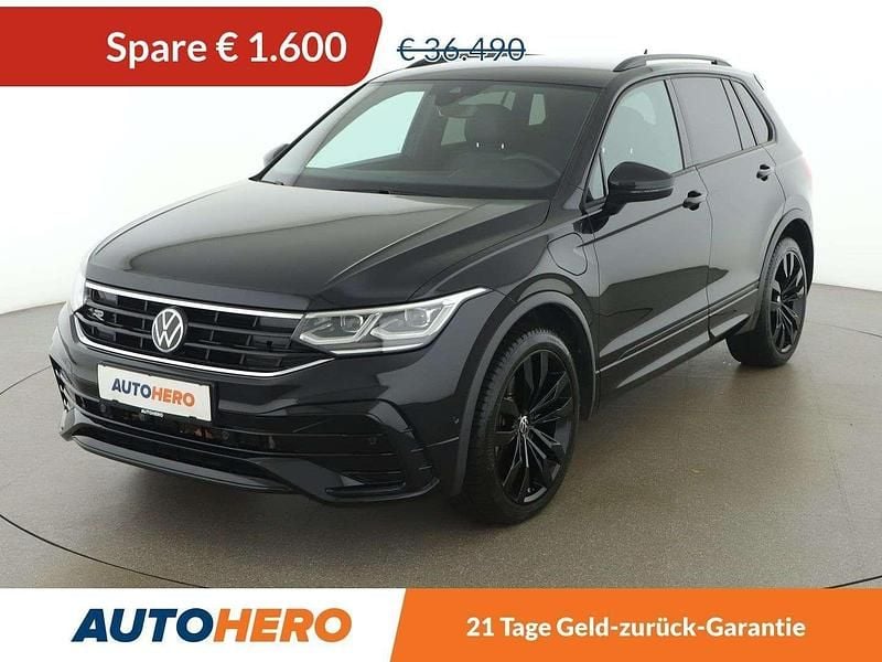 Schwarz Gebraucht 2022 VW Tiguan R-line SUV | € 34.890 (Etwas zu teuer) - Bild 1/3