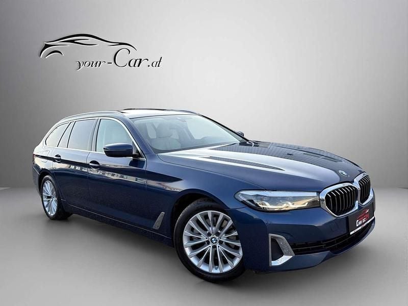 Gebraucht BMW 518 Luxury Line 136 PS (100 kW) 2020 Blau Kombi