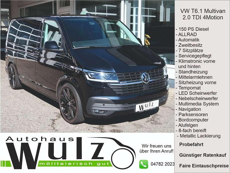 Schwarz Gebraucht 2020 VW Multivan Trendline Van | € 58.590 (Teuer) - Bild 1/4