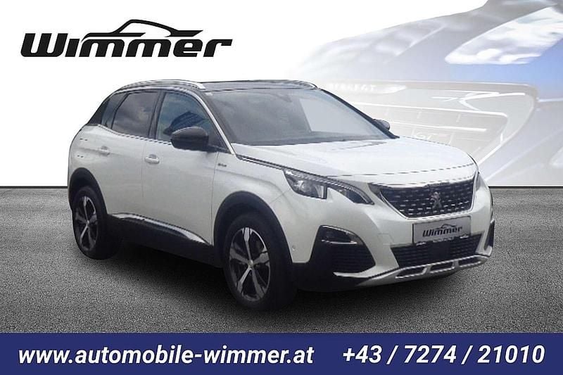 Weiß Gebraucht 2020 Peugeot 3008 GT-line SUV | € 19.987 (Fairer Preis) - Bild 1/4