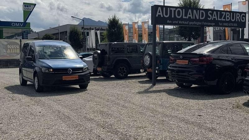 Gebraucht VW Caddy Conceptline 84 PS (61 kW) 2016 Blau Van / Kleinbus