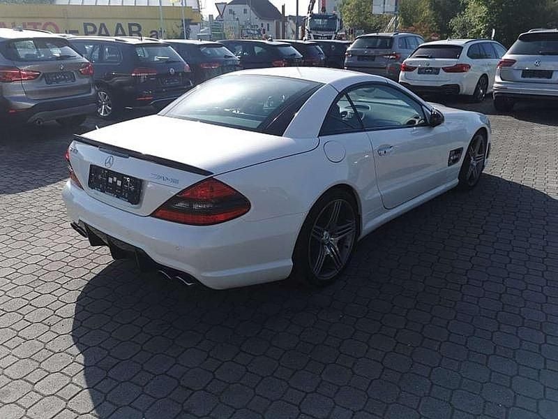 Gebraucht Mercedes SL63 AMG AMG 525 PS (386 kW) 2008 Weiss Cabrio