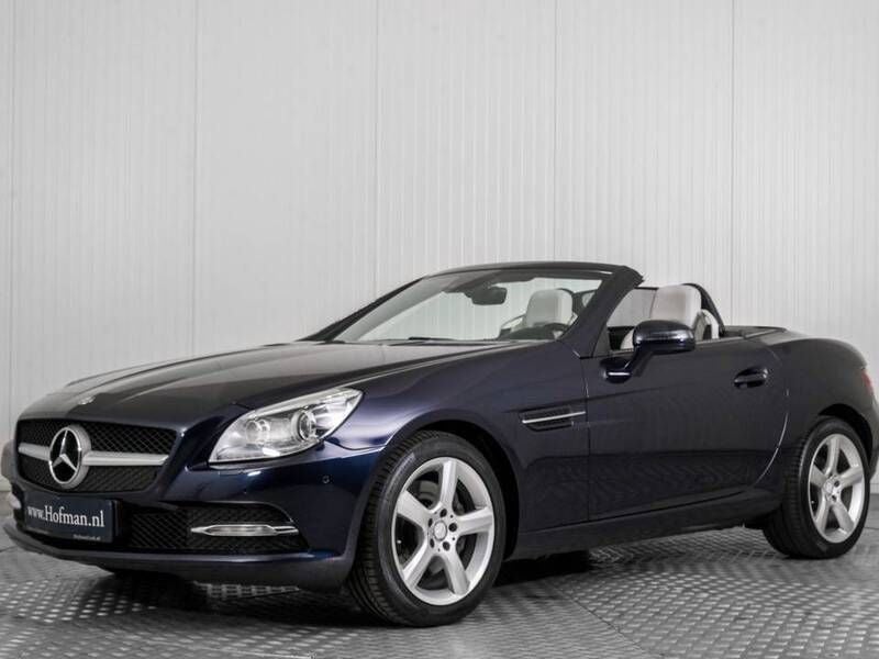 Gebraucht Mercedes SLK250 204 PS (150 kW) 2012 Blau Cabrio
