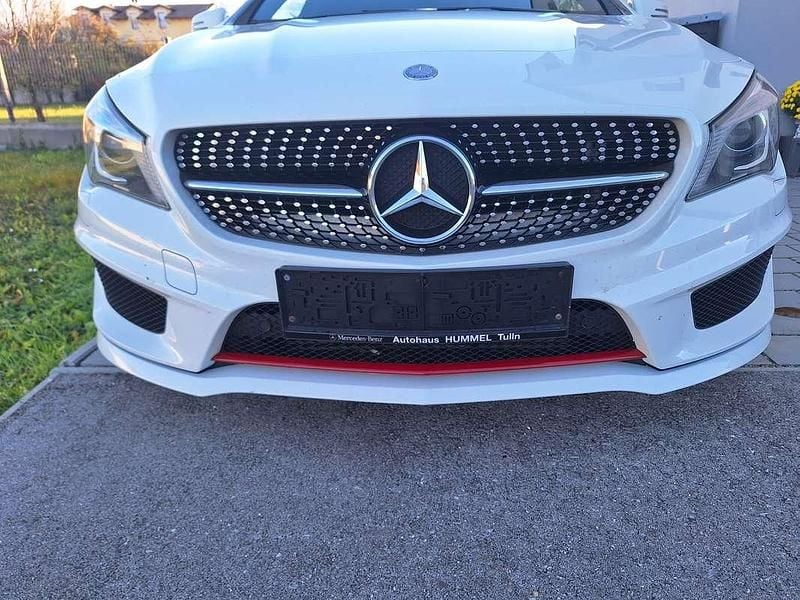 Gebraucht Mercedes CLA250 AMG line 211 PS (155 kW) 2014 Weiß Limousine