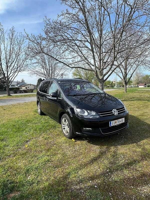 Gebraucht VW Sharan Business 150 PS (110 kW) 2015 Schwarz Van / Kleinbus