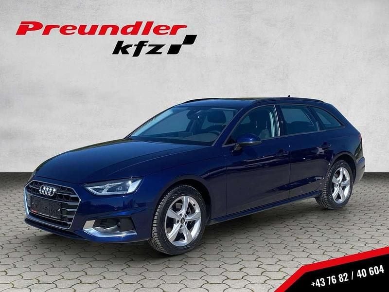 Blau Gebraucht 2022 Audi A4 Advanced Kombi | € 25.900 (Fairer Preis) - Bild 1/4
