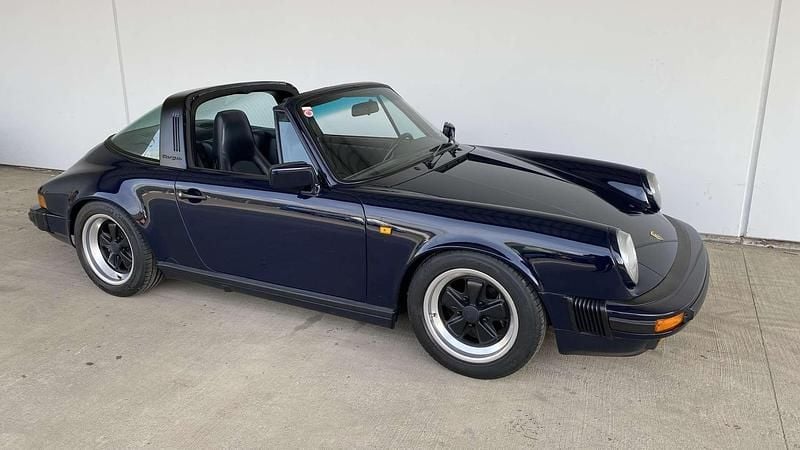 Gebraucht Porsche 911 Carrera Cabriolet 218 PS (160 kW) 1987 Blau Cabrio