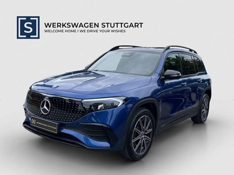 Blau Gebraucht 2024 Mercedes EQB350 AMG SUV | € 48.770 - Bild 1/4