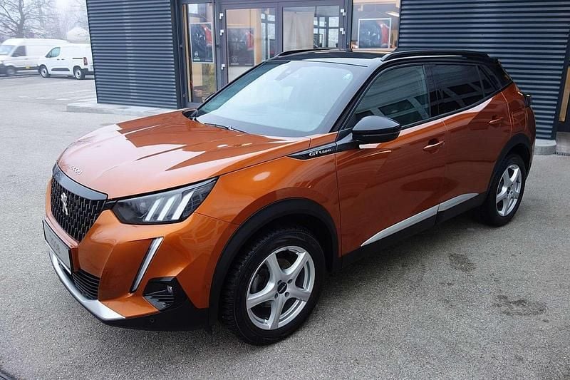 Gebraucht Peugeot 2008 GT-line 131 PS (96 kW) 2020 Orange SUV