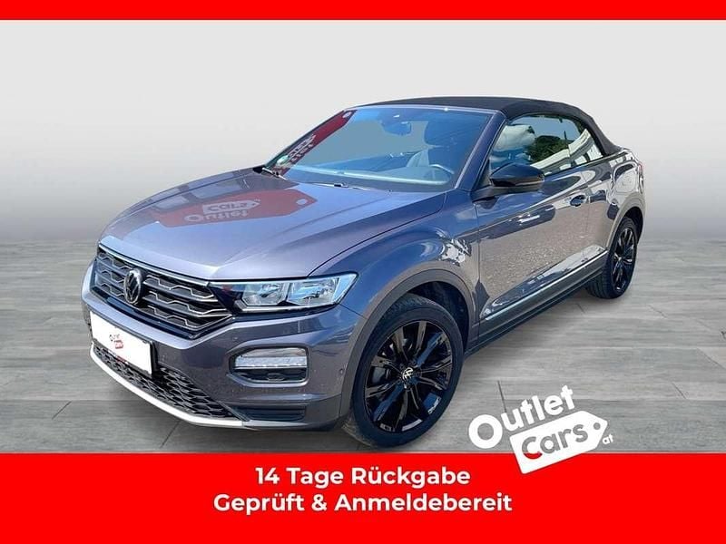 Grau Gebraucht 2021 VW T-Roc Cabriolet Style Cabrio | € 23.490 (Guter Preis) - Bild 1/4