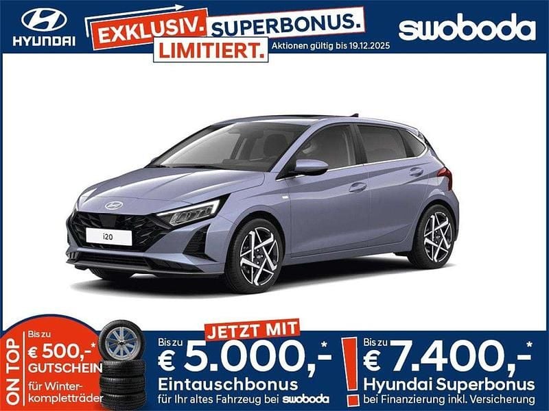 Blau Gebraucht 2025 Hyundai i20 GO! Limousine | € 14.770 - Bild 1/1