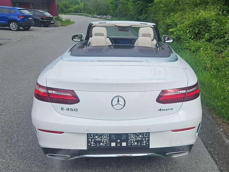 Gebraucht Mercedes E450 AMG line 367 PS (269 kW) 2019 Weiß Cabrio