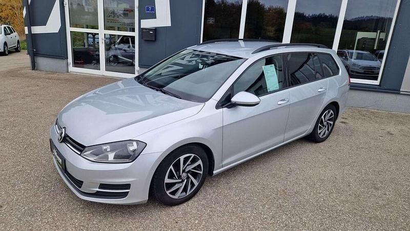 Gebraucht VW Golf VII 105 PS (77 kW) 2013 Silber Kombi