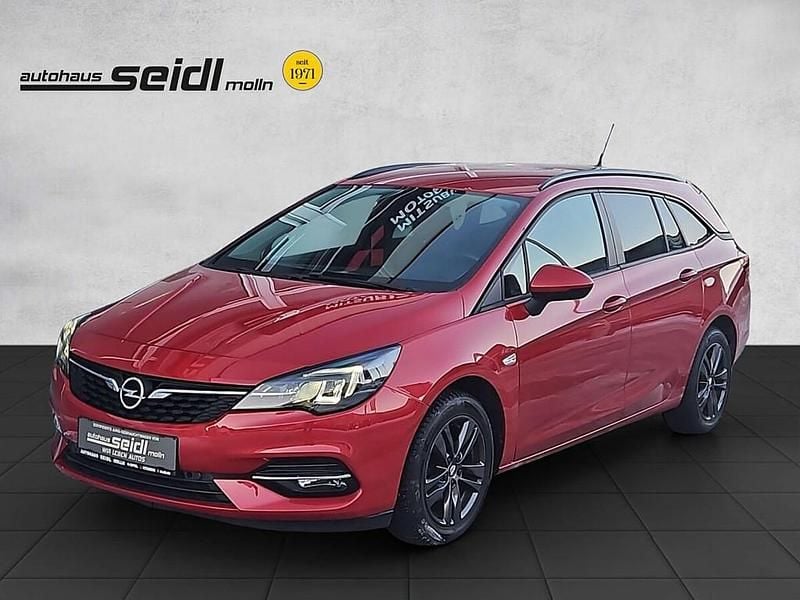 Gebraucht Opel Astra Edition 110 PS (80 kW) 2021 Rot Kombi