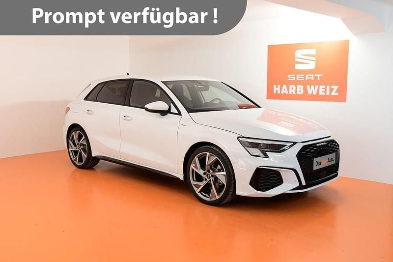 Gebraucht Audi A3 S-Line 200 PS (147 kW) 2023 Dunkelgrau  metallic Coupé