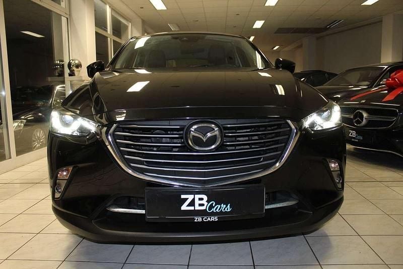 Gebraucht Mazda CX-3 Prime-Line 120 PS (88 kW) 2018 Schwarz SUV