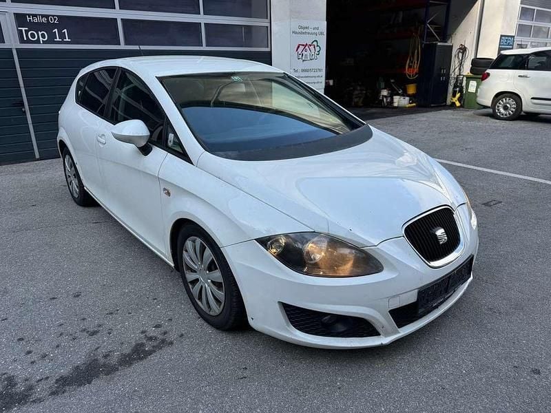 Gebraucht Seat Leon Reference 86 PS (63 kW) 2009 Weiß Kleinwagen