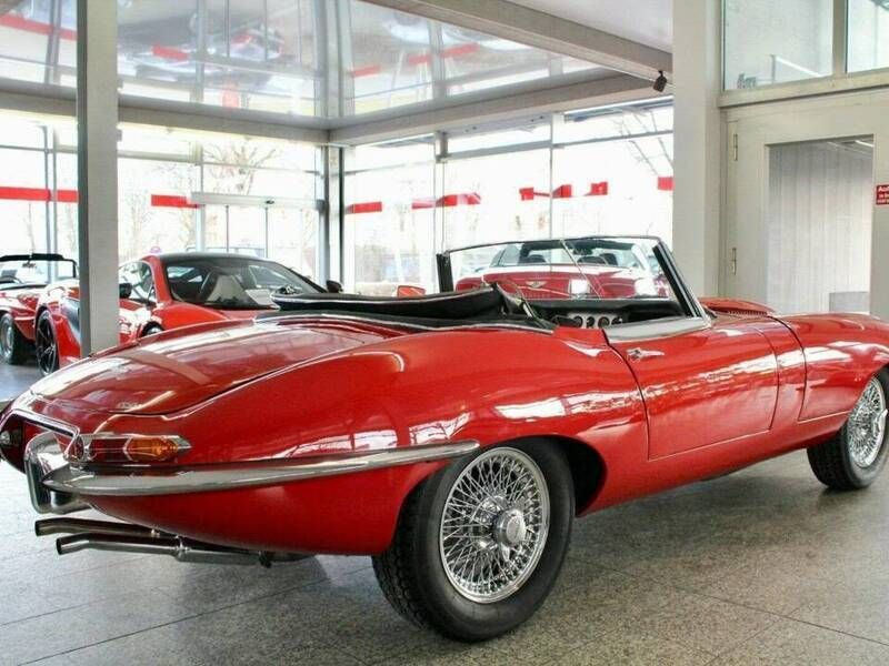 Gebraucht Jaguar E-Type 269 PS (197 kW) 1963 Rot Cabrio