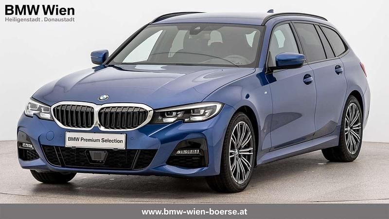 Blau Gebraucht 2021 BMW 318 Efficient Dynamics Kombi | € 30.990 (Superpreis) - Bild 1/4