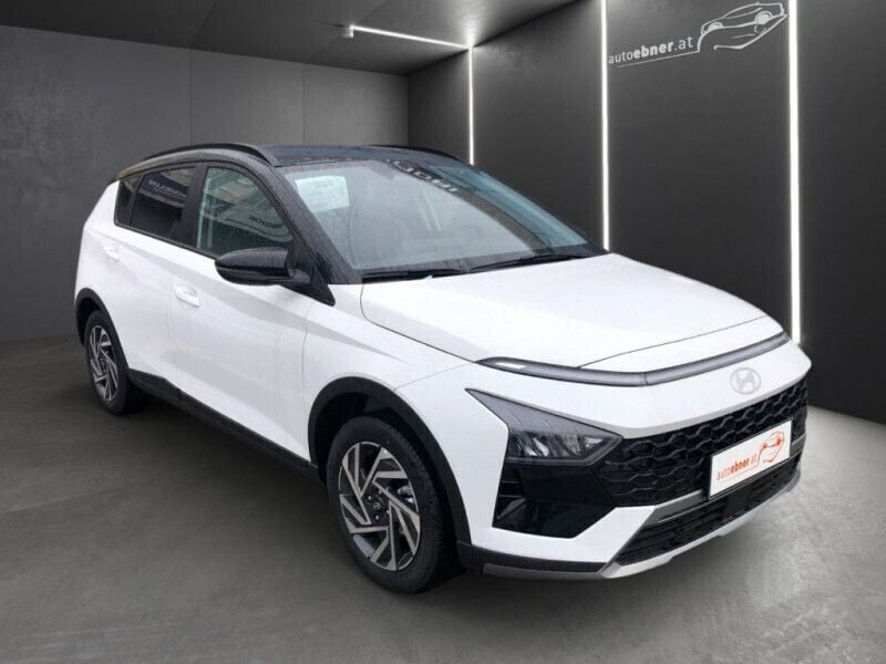 Neu Hyundai Bayon GO! 79 PS (58 kW) 2025 Atlas white / schwarz SUV