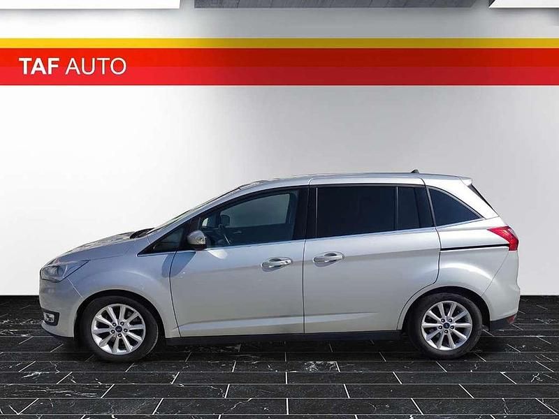 Gebraucht Ford Grand C-Max Titanium 120 PS (88 kW) 2018 Grau Van / Kleinbus