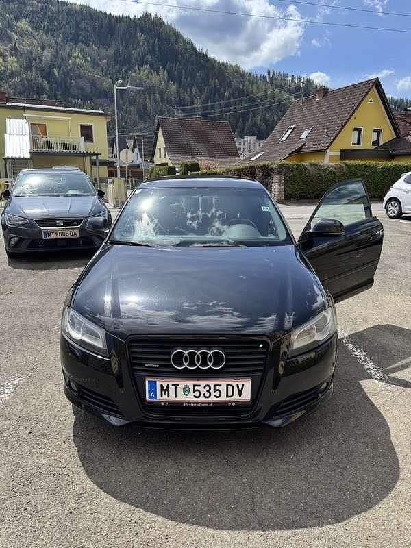 Schwarz Gebraucht 2008 Audi A3 S-Line Limousine | € 6.100 (Fairer Preis) - Bild 1/4
