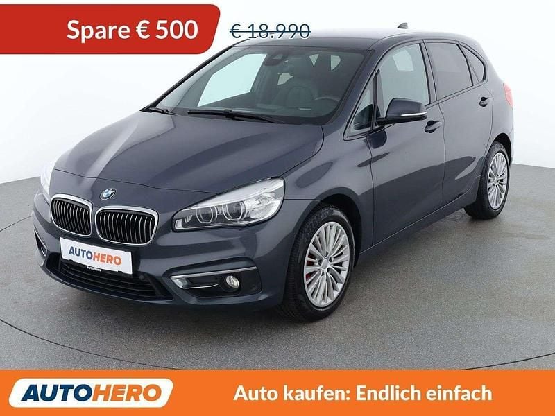 Grau Gebraucht 2017 BMW 218 Active Tourer Luxury Line Van / Kleinbus | € 18.490 (Fairer Preis) - Bild 1/3