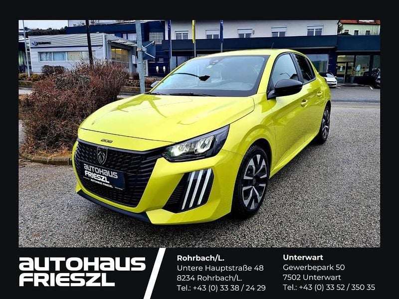 Gebraucht Peugeot 208 Active 83 PS (61 kW) 2024 Gelb Kleinwagen
