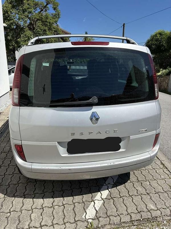 Gebraucht Renault Espace 131 PS (96 kW) 2008 Silber Van / Kleinbus