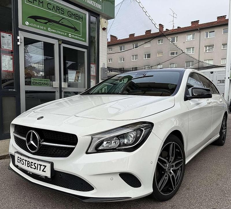 Weiß Gebraucht 2018 Mercedes CLA220 Shooting Brake Kombi | € 22.500 (Fairer Preis) - Bild 1/4
