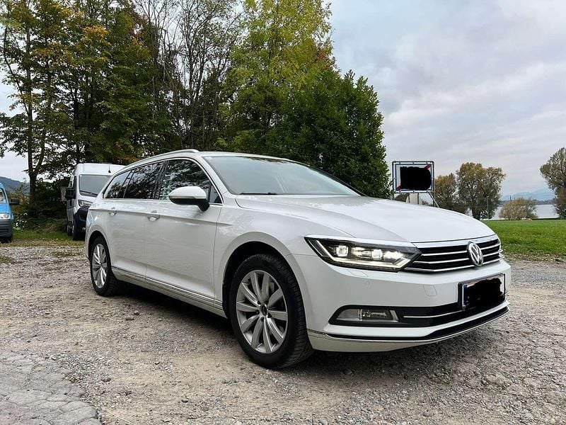 Gebraucht VW Passat Highline 150 PS (110 kW) 2018 Weiß Kombi