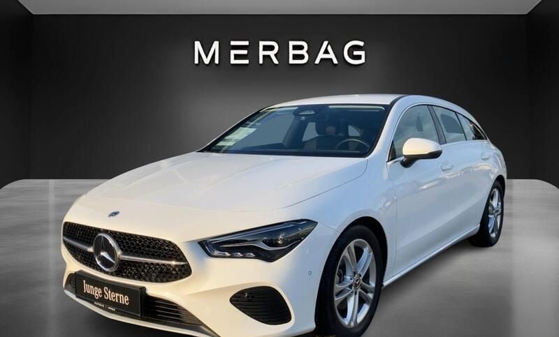 Polarweiß Gebraucht 2024 Mercedes CLA180 Shooting Brake Edition Kombi | € 31.990 (Etwas zu teuer) - Bild 1/4