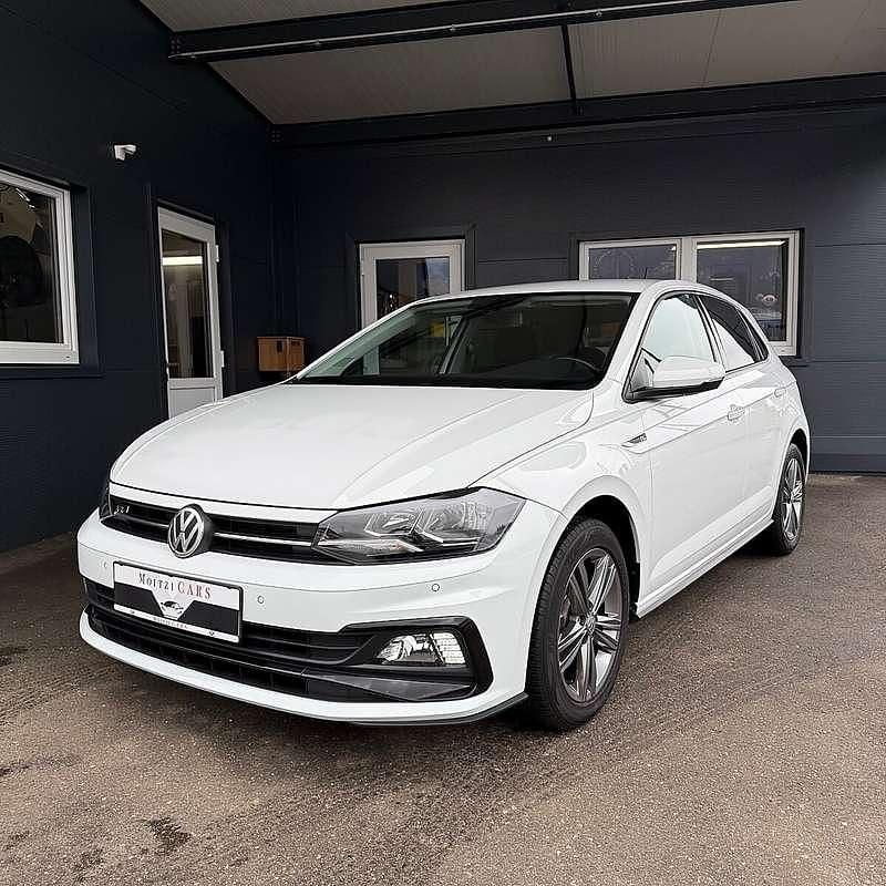 Gebraucht VW Polo R-line 95 PS (69 kW) 2018 Weiß Kleinwagen