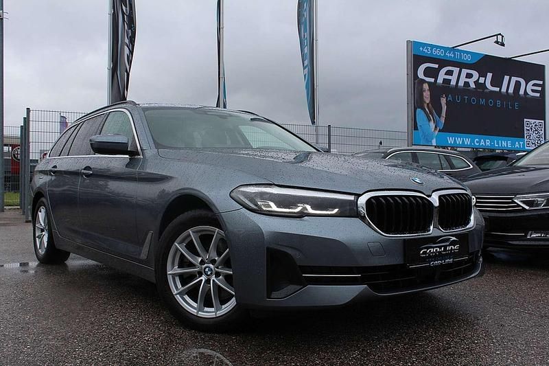 Gebraucht BMW 520 Sport Line 190 PS (139 kW) 2021 Grau Kombi