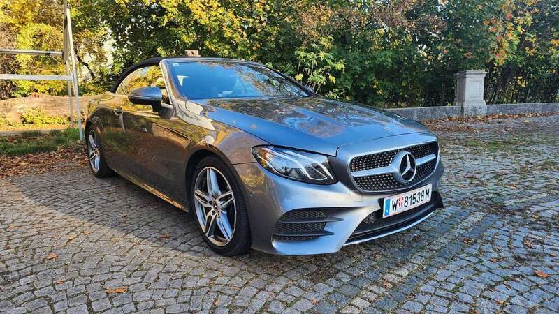 Grau Gebraucht 2019 Mercedes E300 AMG line Cabrio | € 41.300 (Fairer Preis) - Bild 1/4