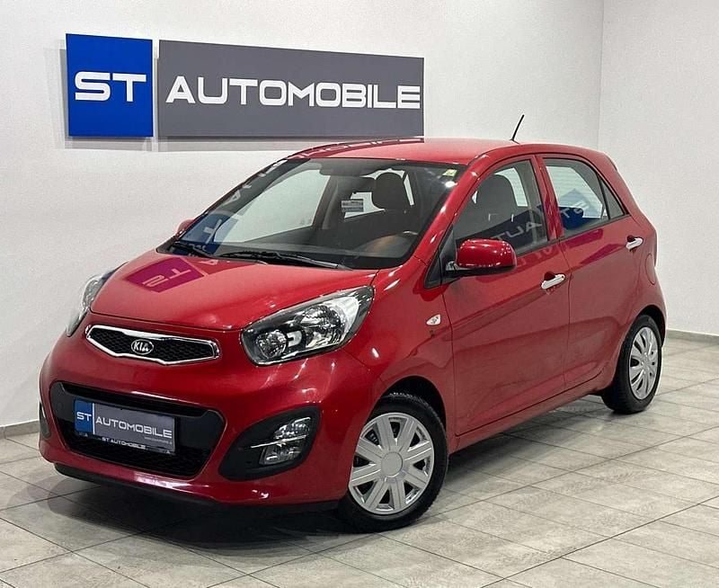Gebraucht Kia Picanto Silver 69 PS (50 kW) 2015 Rot Kleinwagen