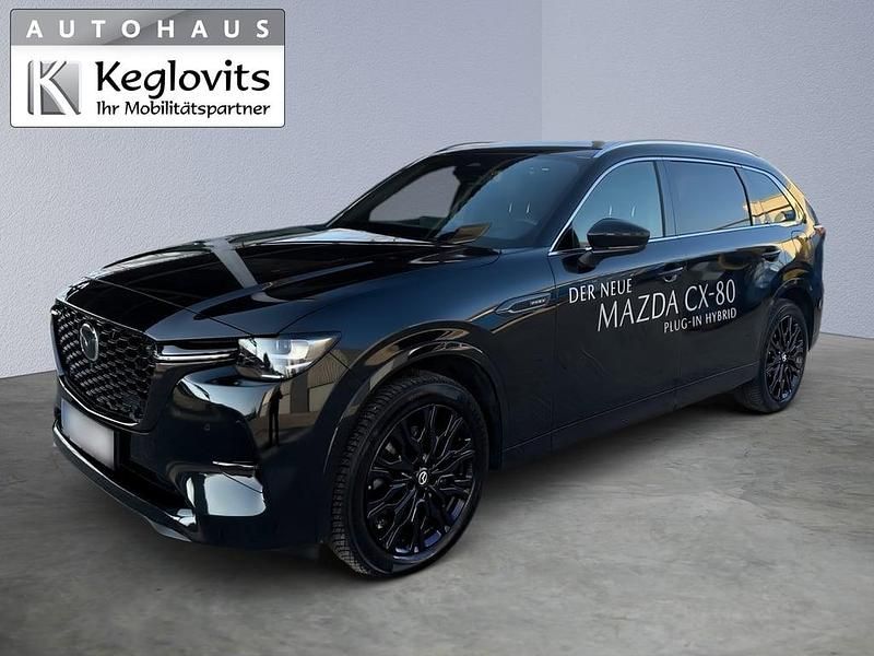Gebraucht Mazda CX-80 Homura-Line 327 PS (240 kW) 2024 Schwarz  metallic SUV