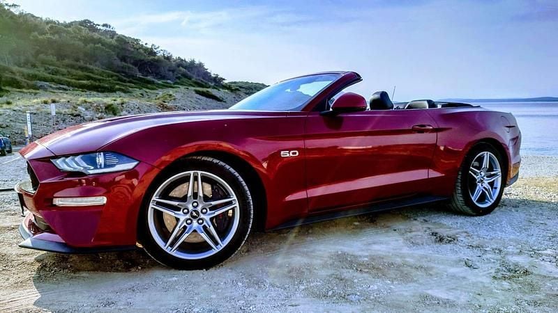 Gebraucht Ford Mustang GT 450 PS (330 kW) 2020 Rot Cabrio