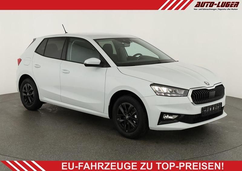Neu Skoda Fabia Selection 2025 Moon weiß metallic Kleinwagen
