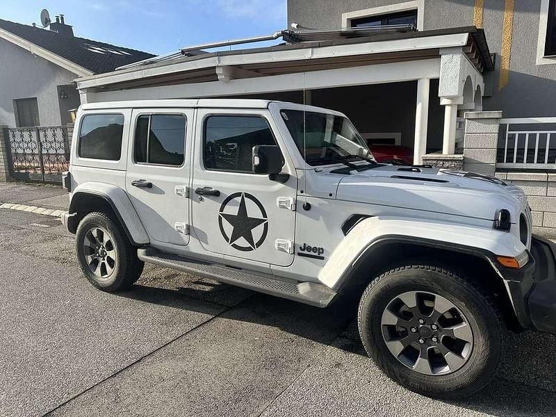 Gebraucht Jeep Wrangler Unlimited 272 PS (200 kW) 2021 Weiß SUV