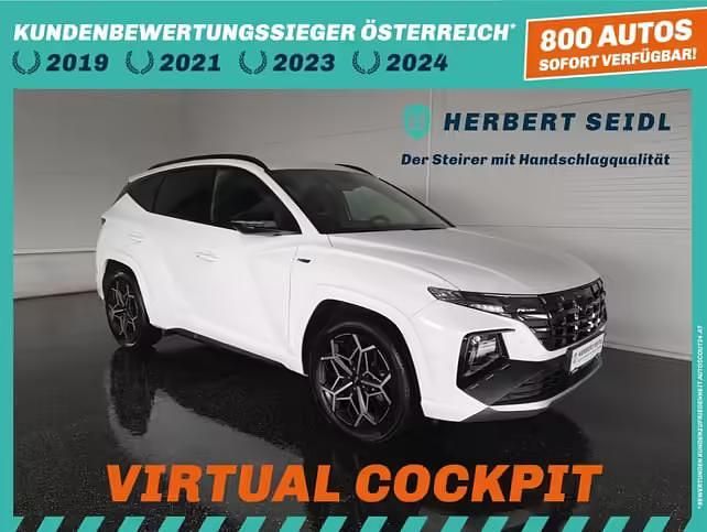 Gebraucht Hyundai Tucson N Line 180 PS (132 kW) 2022 Weiß SUV