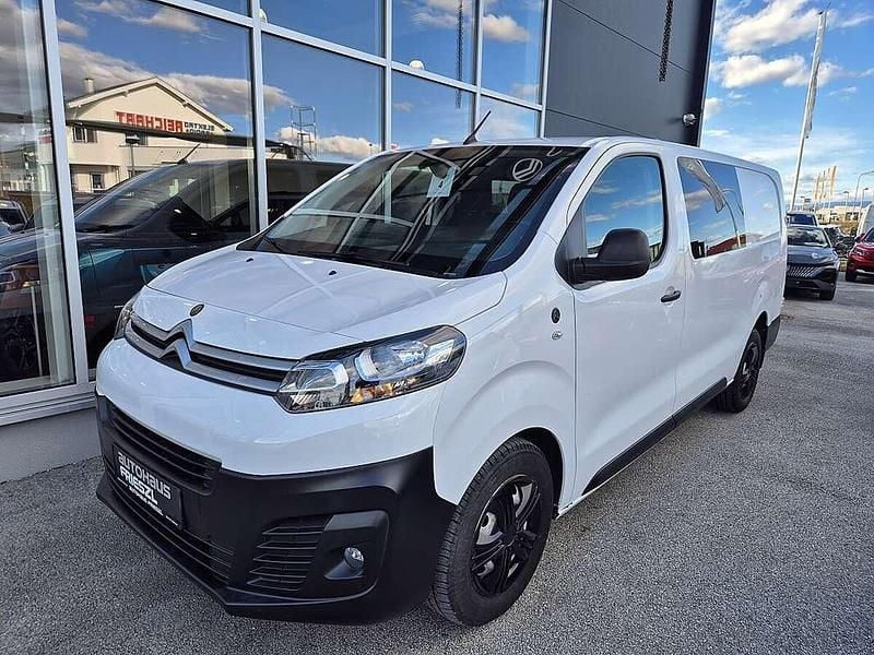 Gebraucht Citroën Jumpy 122 PS (89 kW) 2021 Weiß Van / Kleinbus